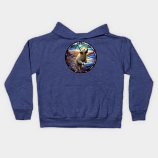 Divine Doggo: Savior of the Common Man Kids Hoodie